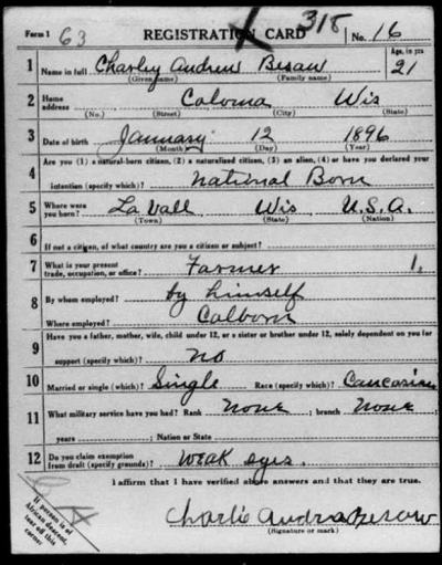 Charles Andrew Besaw 2 400