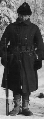 Clement Anthont Grobbel after receiving the Croix de Guerre