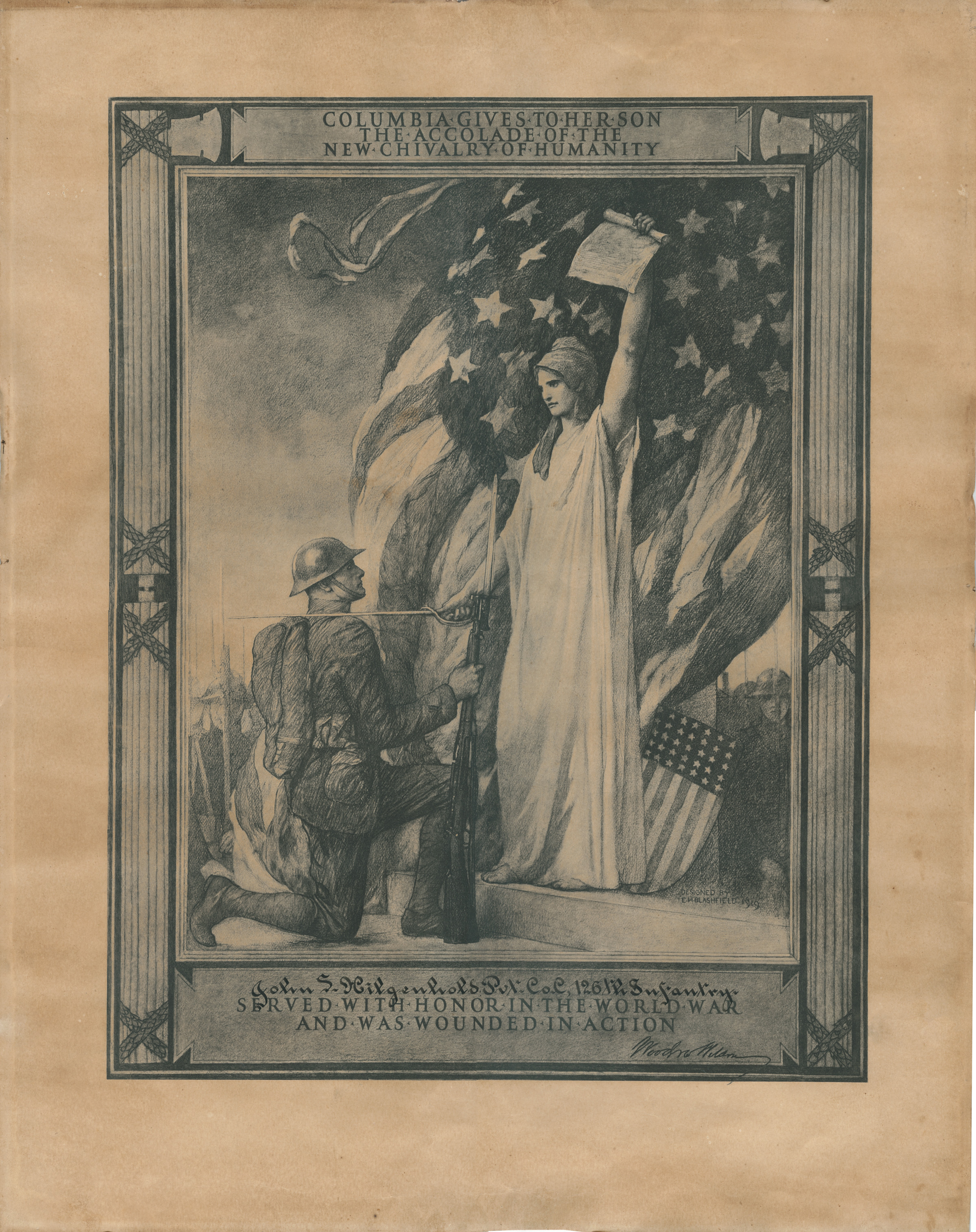 John Simon Hilgenhold Served With Honor Wounded in Action