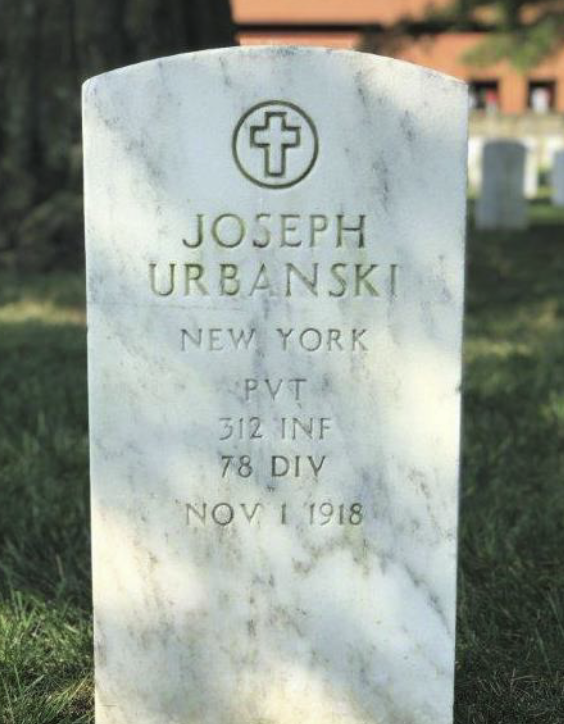 Joseph Urbanski headstone