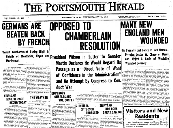 Lester Chase newspaper 600