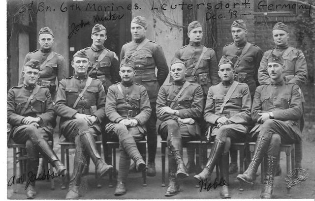 3rd Bat 6th Marines Leutersdorf 1918