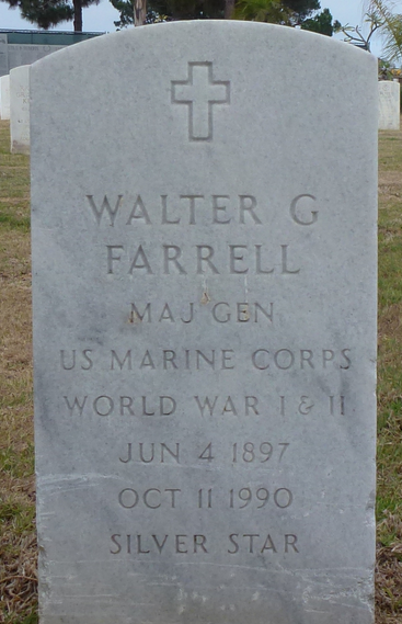 Major General Walter Greatsinger Farrell
