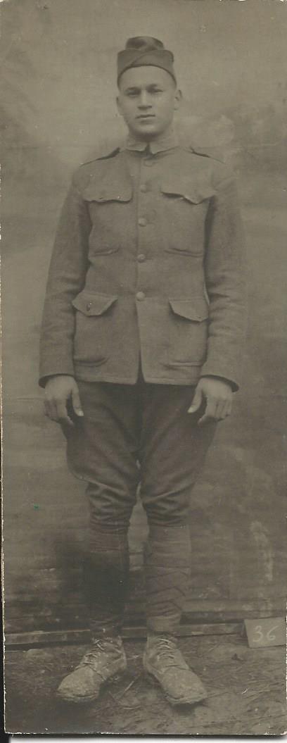 PFC W Votruba 1917