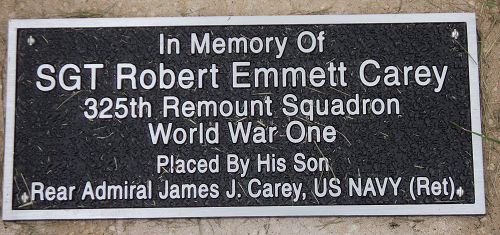 Robert Carey plaque 500