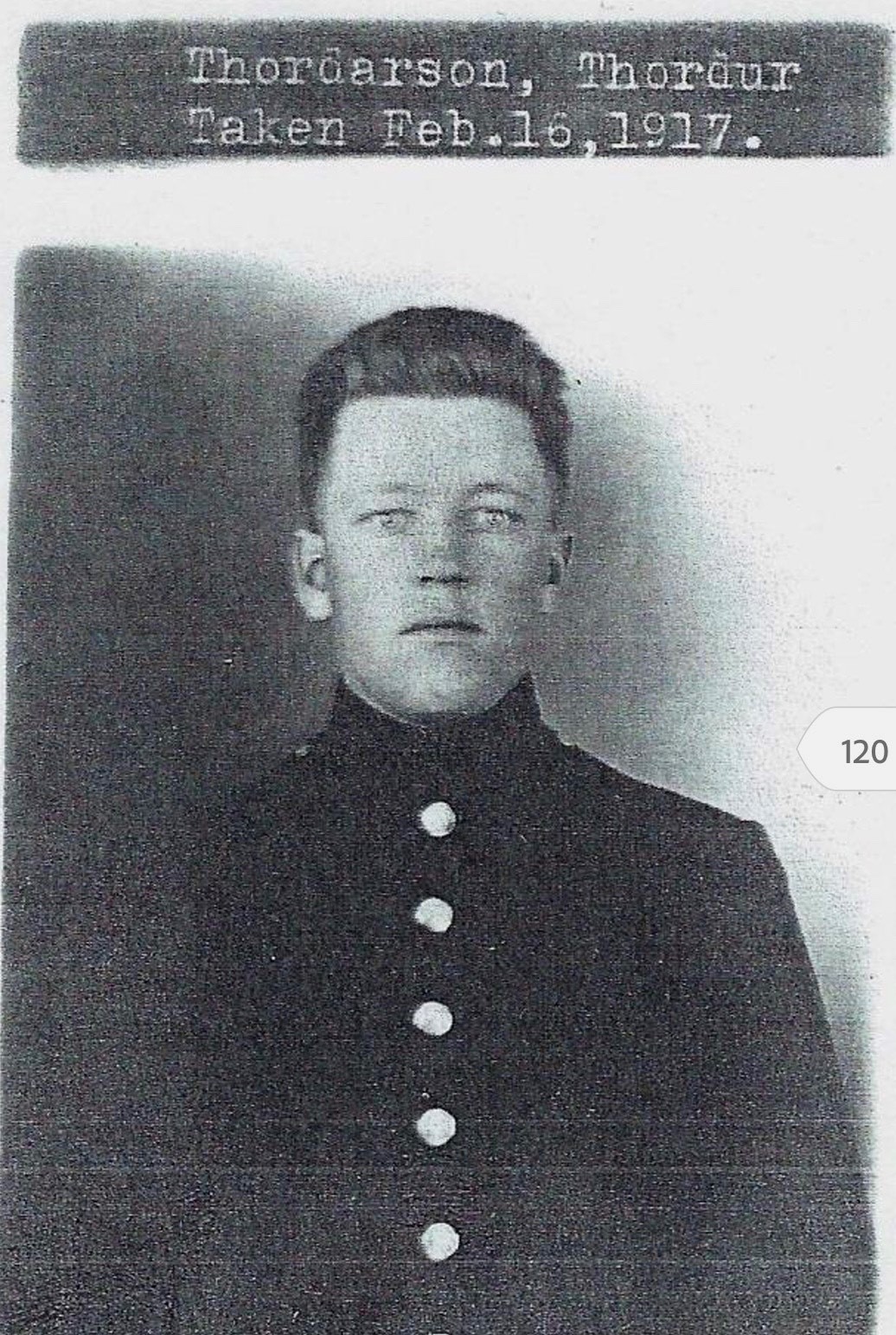 Thordur Thordarson 1917