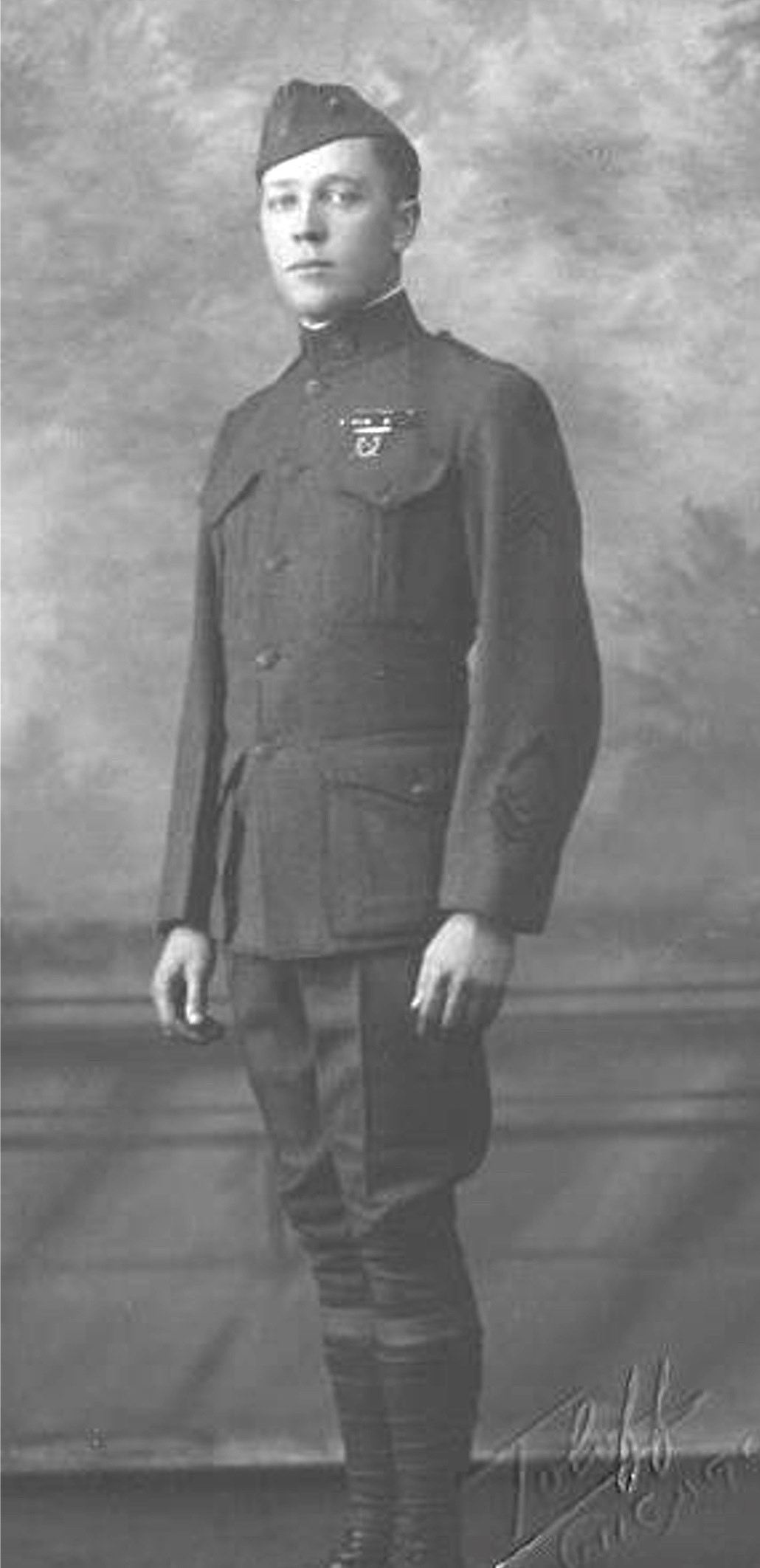 Thordur Thordarson standing