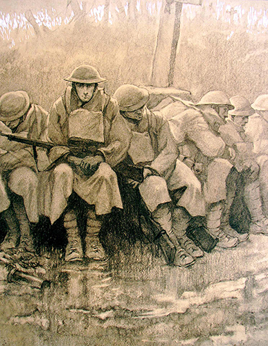 151 Soldiers in the Mud 500
