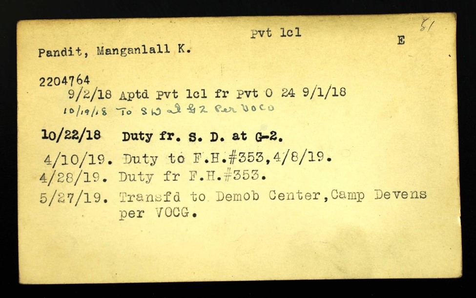Camp Funston Military Records