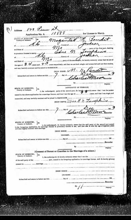Marriage Record