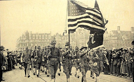 US Soldiers Marching