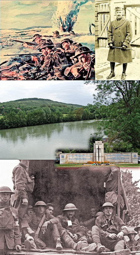 American Collage from the Last German Offensive