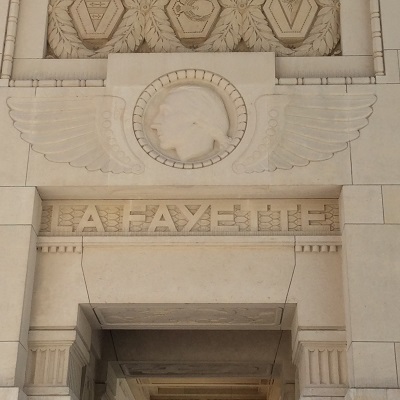 Lafayette Escadrille Memorial.