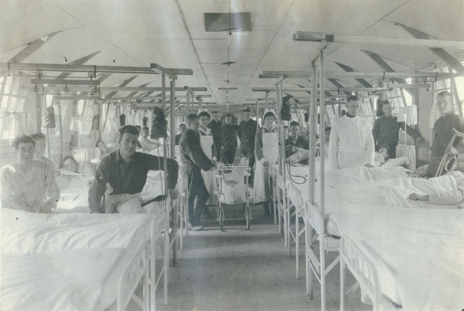 inside of a base hospital