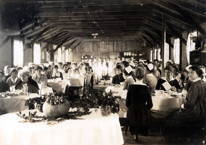 Thanksgiving at Base Hospital 22