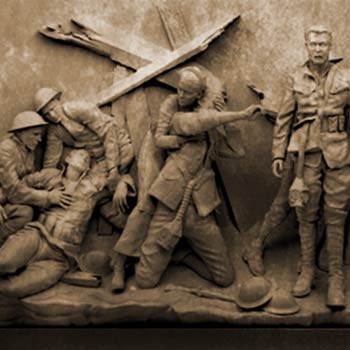 From the design for the National WWI Memorial at Pershing Park in Washington DC