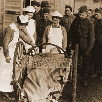 Base Hospital No. 59, Rimaucourt in France where Josephine Heffernan served. 