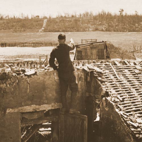 Looking over toward Belleau Wood