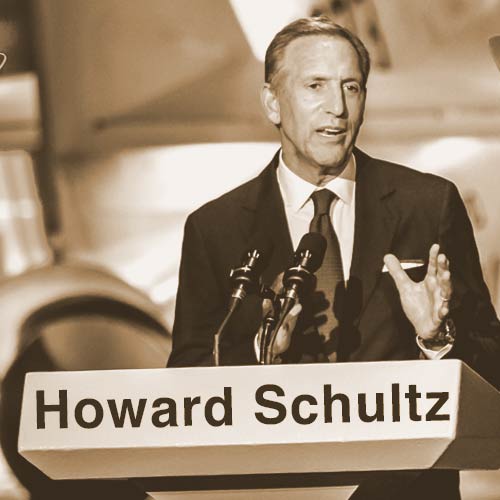 Howard Schultz speaks on the National WWI Memorial in Washington DC
