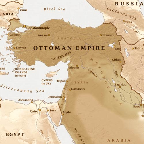Ottoman Empire Map