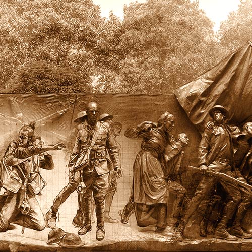 From sketch to reality - the WWI Memorial Design