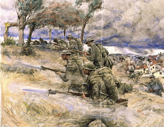 Battle of the Marne detail Harvey Dunn Smithsonian
