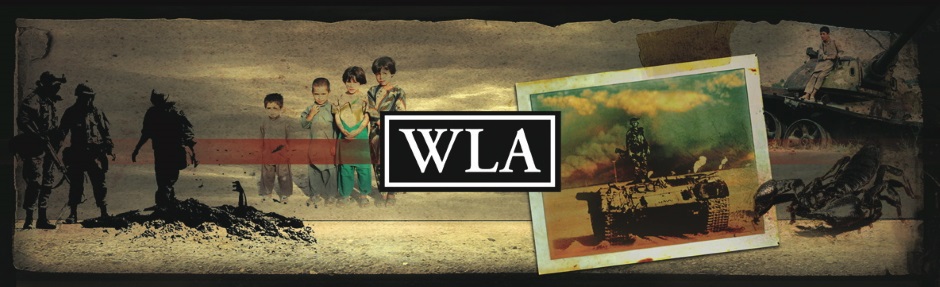 Header for journal War, Literature, and the Arts, an international journal dedicated to the artistic representation of war and military issues. James Moad is fiction editor and blogger.