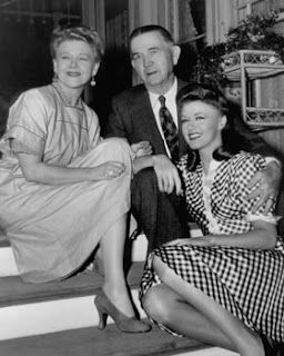 Lela Leibrand courtesy of Women Marines Association blog pictured with husband and daughter Ginger Rogers