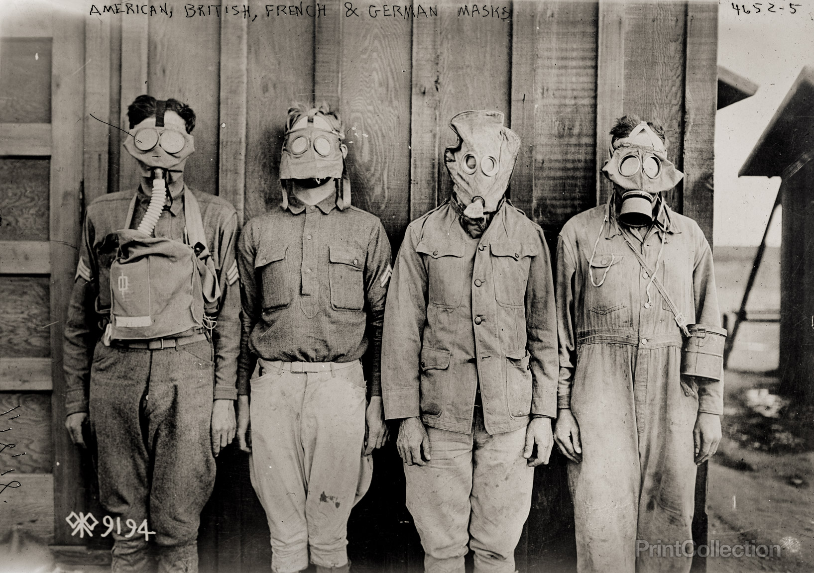 METRESamerican british french german gas masks