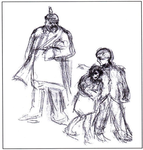 MoulinWWIdrawing