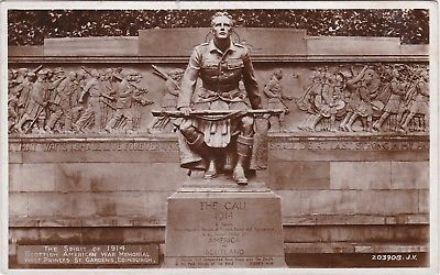 The Spirit Of 1914 Scottish American War Memorial