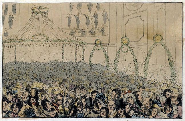 Theatre audience 18 19th century
