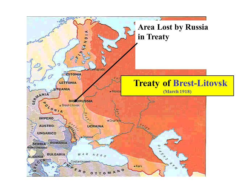 TreatyofBrest LitovskMarch1918
